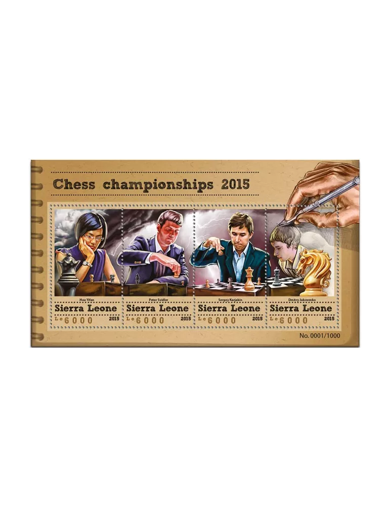 n° 5493 - Timbre SIERRA LEONE Poste