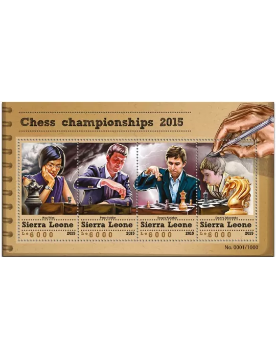 n° 5493 - Timbre SIERRA LEONE Poste