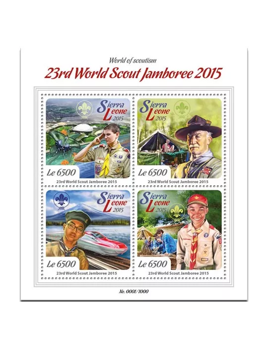 n° 5573 - Timbre SIERRA LEONE Poste