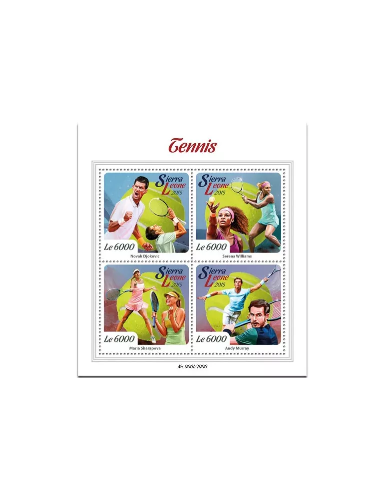 n° 5605 - Timbre SIERRA LEONE Poste