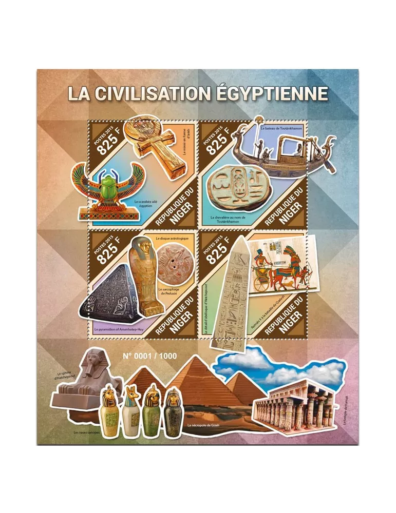 n° 3087 - Timbre NIGER Poste