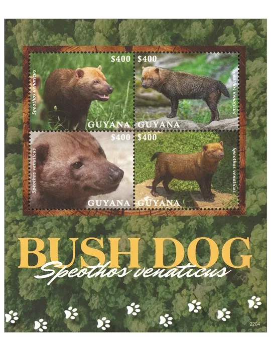 n° 7326/7329 - Timbre GUYANA Poste