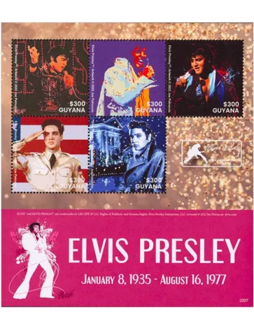 n° 7341/7345 - Timbre GUYANA Poste