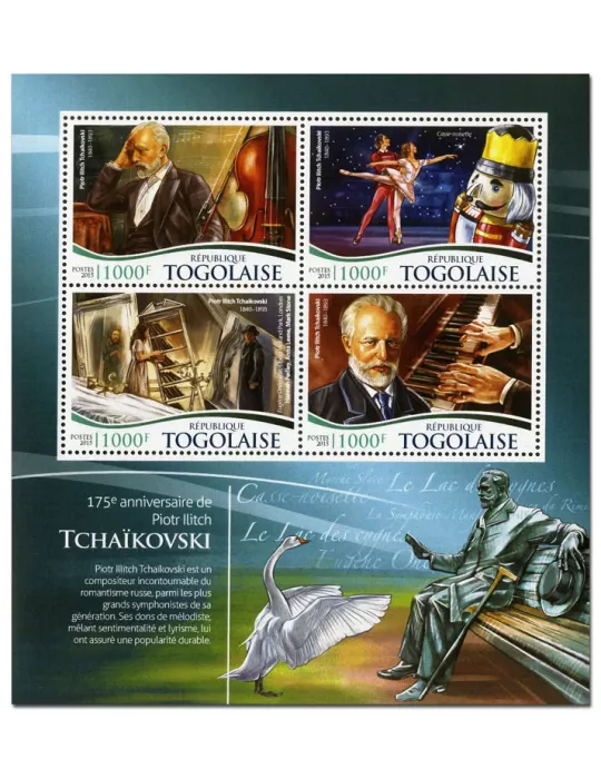 n° 4544 - Timbre TOGO Poste