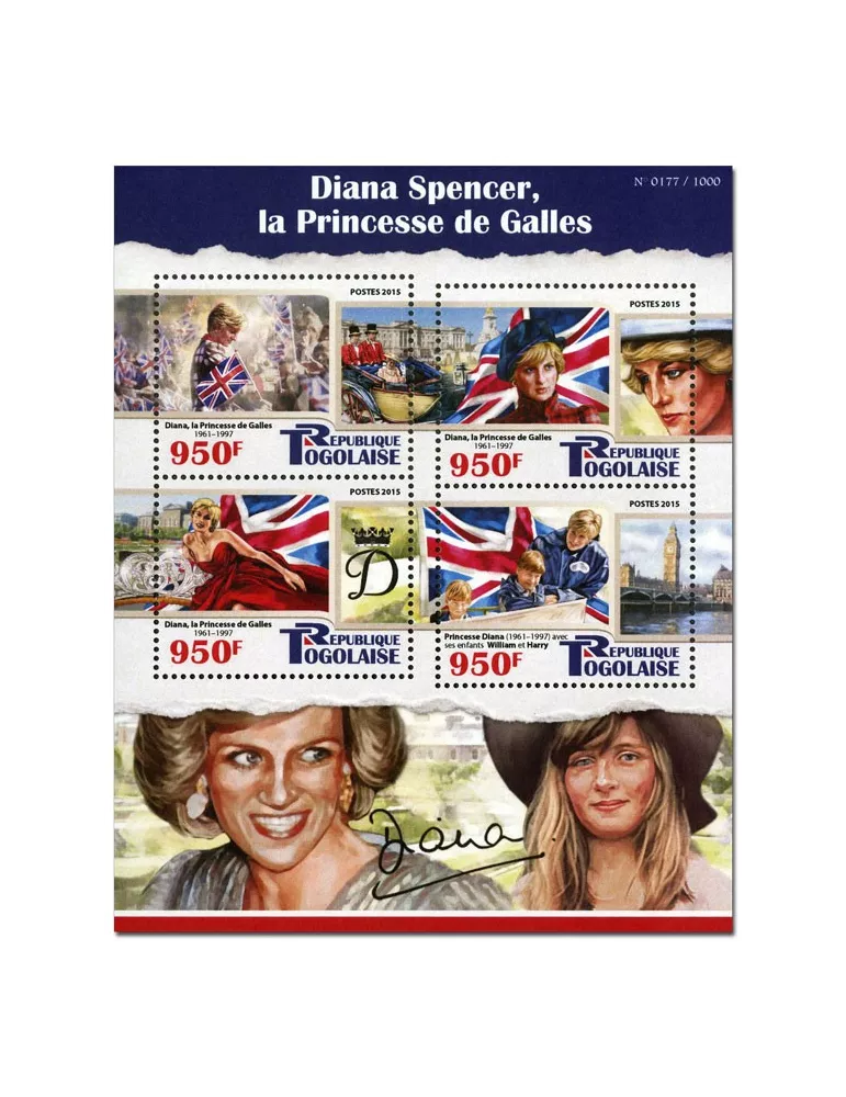 n° 4766 - Timbre TOGO Poste