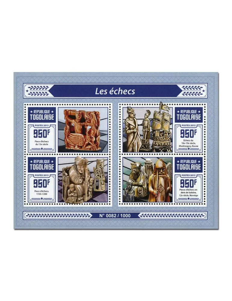 n° 4814 - Timbre TOGO Poste