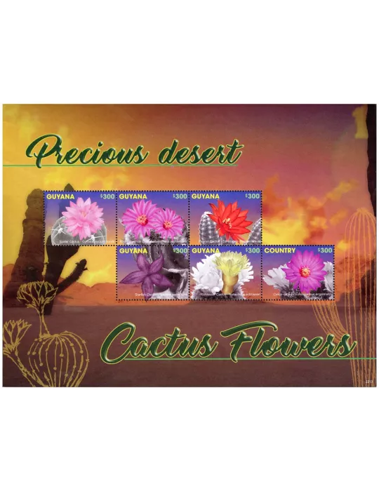 n° 7372/7377 - Timbre GUYANA Poste