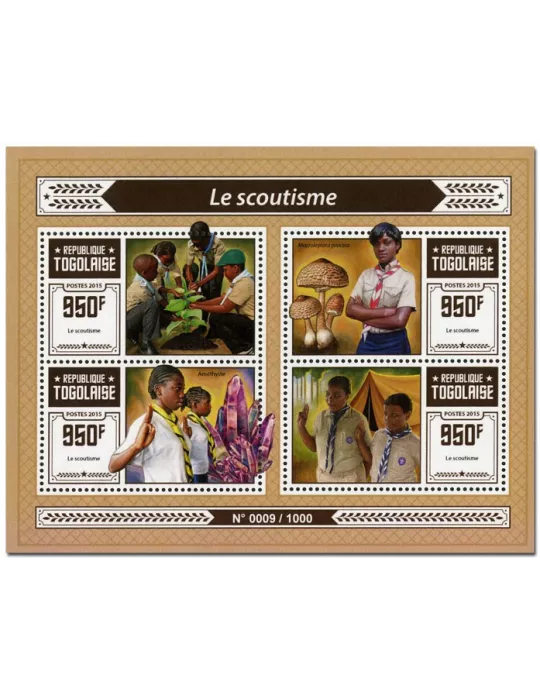 n° 4862 - Timbre TOGO Poste