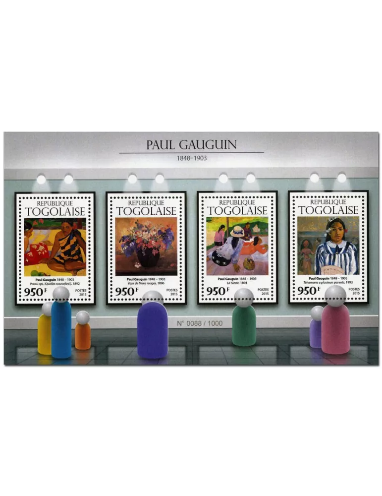 n° 4870 - Timbre TOGO Poste