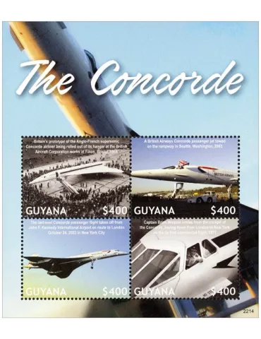 n° 7378/7381 - Timbre GUYANA Poste