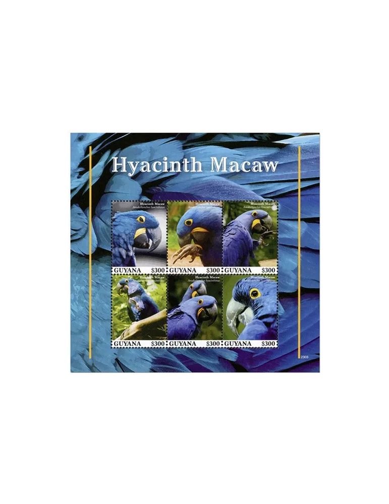 n° 7385/7390 - Timbre GUYANA Poste