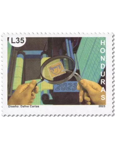 n° 343/344 - Timbre HONDURAS Poste 2