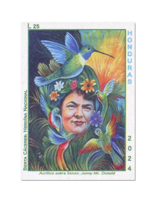 n° 347/350 - Timbre HONDURAS Poste