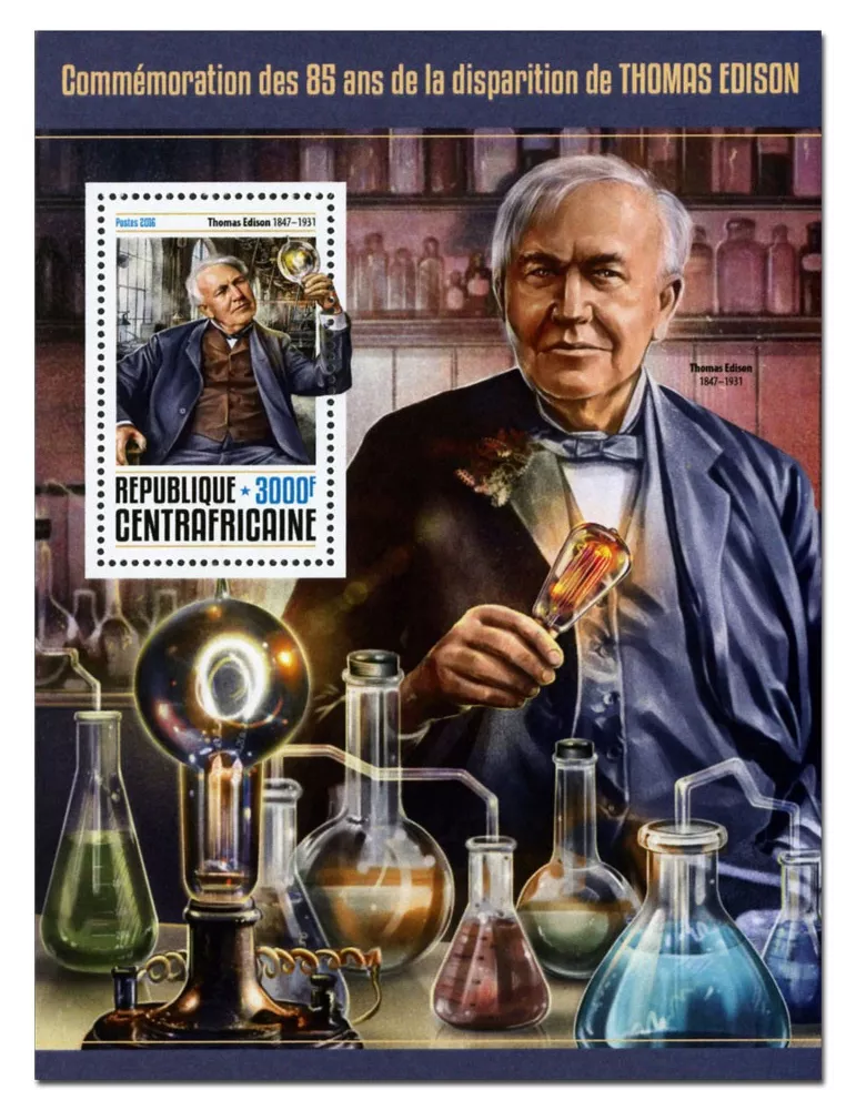 n° 1013 : Timbre CENTRAFRIQUE Blocs et feuillets