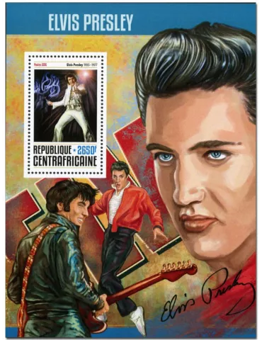 n° 1018 : Timbre CENTRAFRIQUE Blocs et feuillets