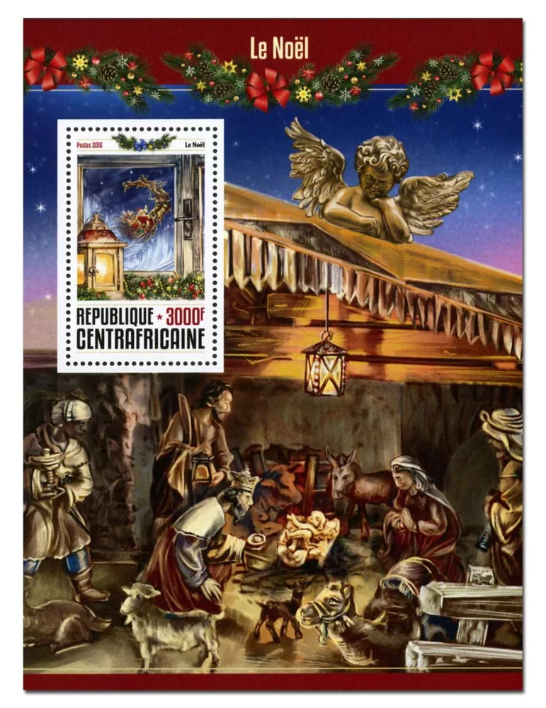 n° 1021 : Timbre CENTRAFRIQUE Blocs et feuillets