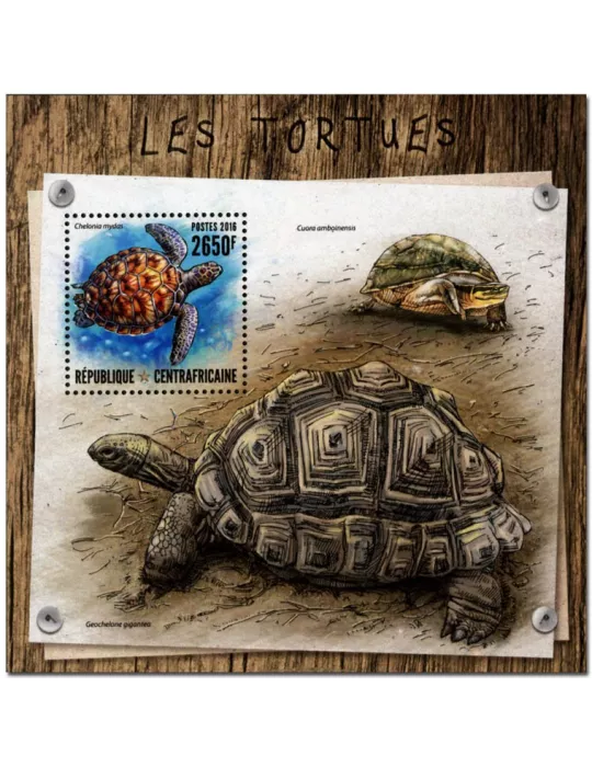 n° 1050 : Timbre CENTRAFRIQUE Blocs et feuillets