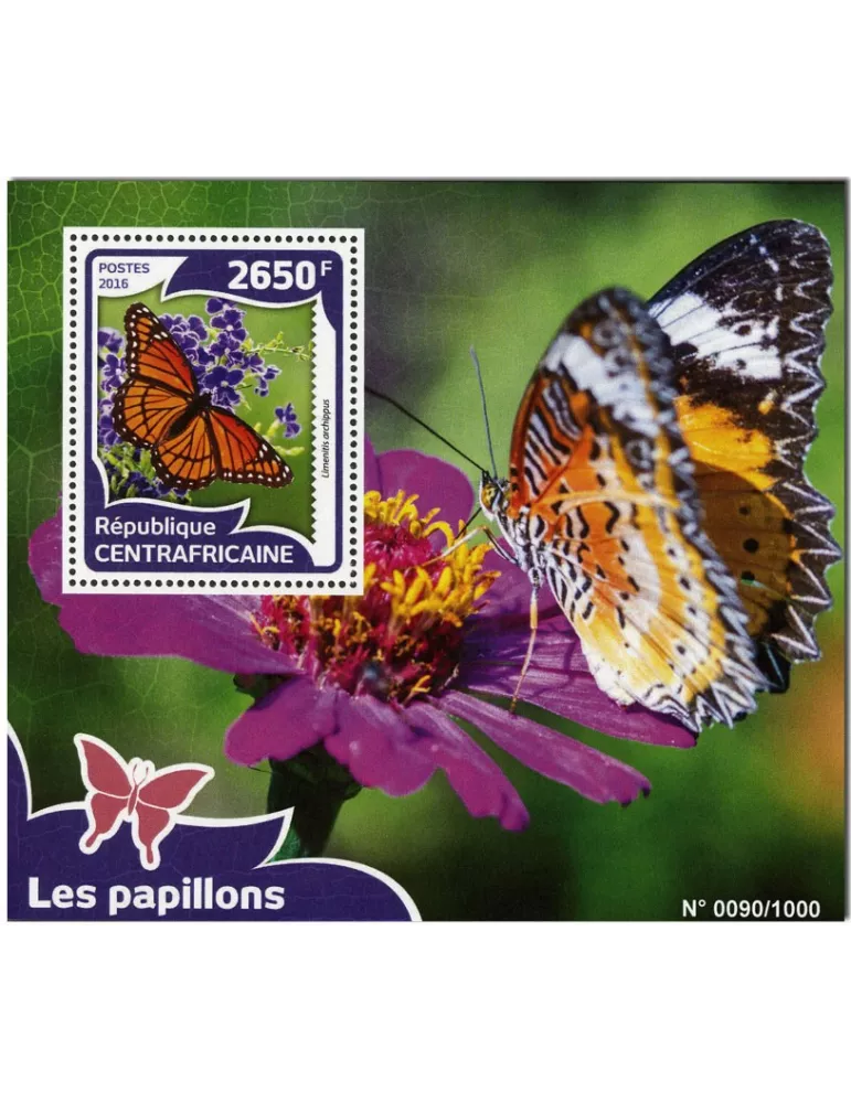 n° 924 : Timbre CENTRAFRIQUE Blocs et feuillets
