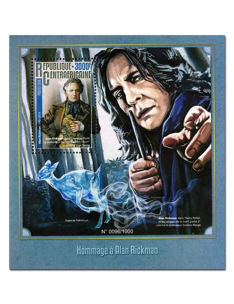 n° 936 : Timbre CENTRAFRIQUE Blocs et feuillets