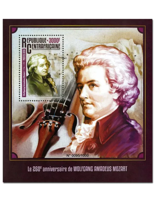 n° 940 : Timbre CENTRAFRIQUE Blocs et feuillets