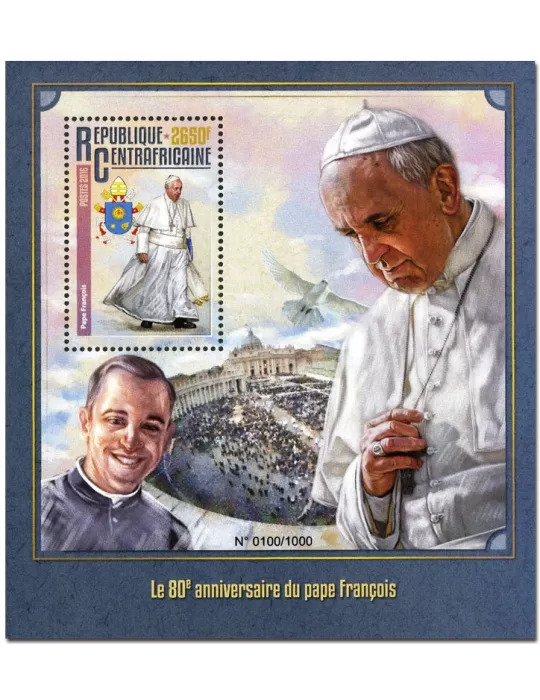 n° 949 : Timbre CENTRAFRIQUE Blocs et feuillets