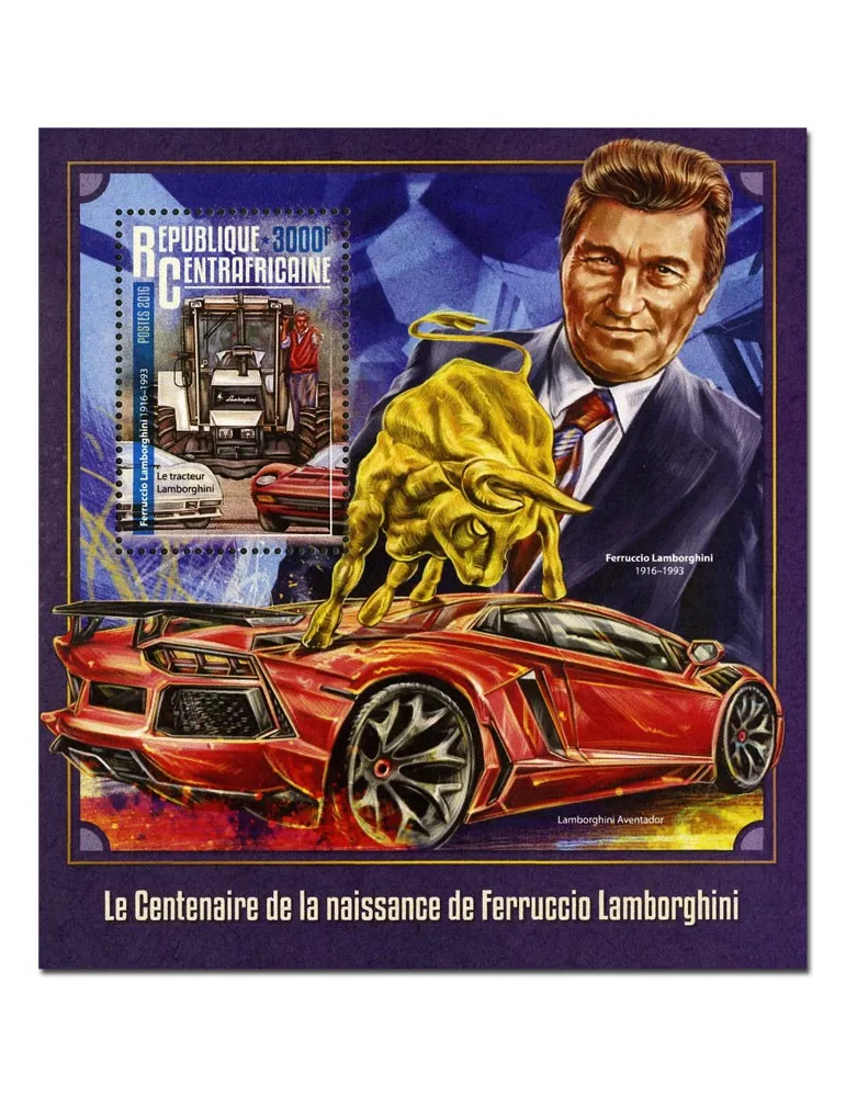 n° 955 : Timbre CENTRAFRIQUE Blocs et feuillets