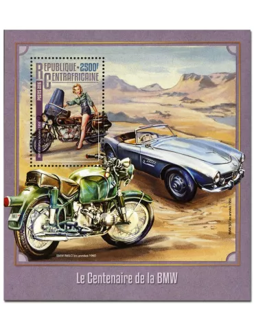 n° 956 : Timbre CENTRAFRIQUE Blocs et feuillets