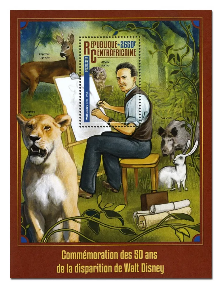 n° 969 : Timbre CENTRAFRIQUE Blocs et feuillets