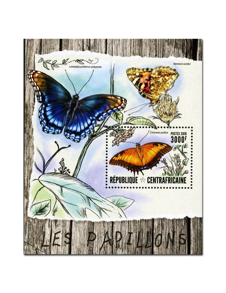 n° 981 : Timbre CENTRAFRIQUE Blocs et feuillets