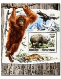 n° 988 : Timbre CENTRAFRIQUE Blocs et feuillets