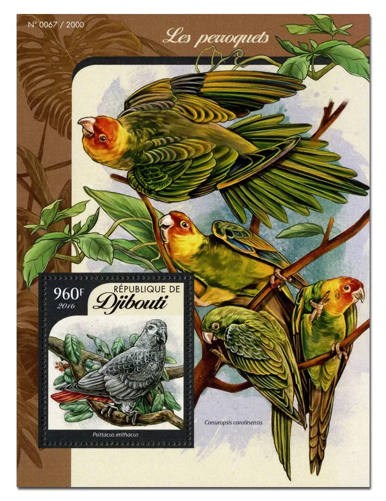 n° 36 : Timbre DJIBOUTI Blocs et feuillets