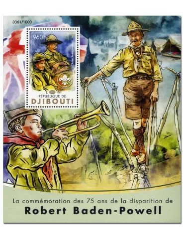 n° 44 : Timbre DJIBOUTI Blocs et feuillets