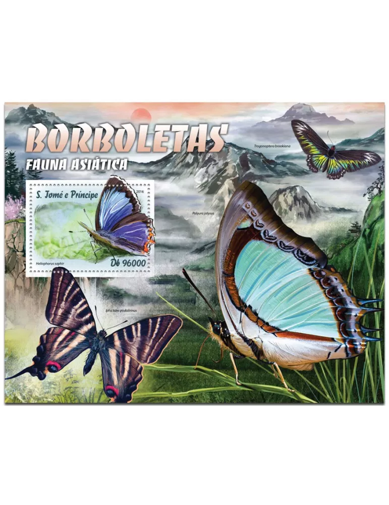 n° 954 : Timbre SAINT-THOMAS ET PRINCE Blocs et feuillets