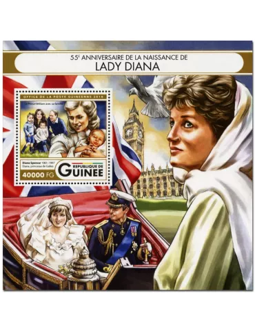 n° 1967 : Timbre GUINÉE Blocs et feuillets