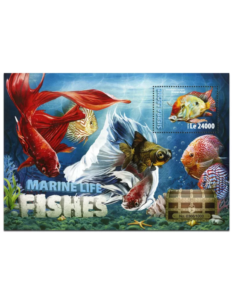 n° 912 : Timbre SIERRA LEONE Blocs et feuillets