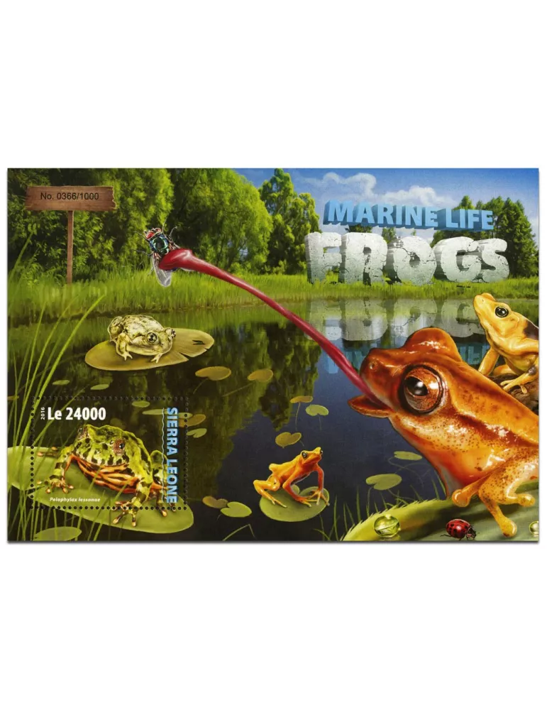 n° 918 : Timbre SIERRA LEONE Blocs et feuillets