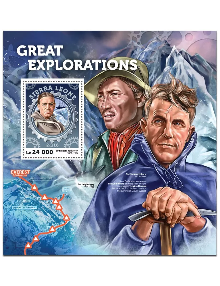 n° 933 : Timbre SIERRA LEONE Blocs et feuillets