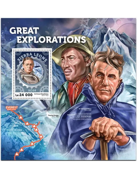 n° 933 : Timbre SIERRA LEONE Blocs et feuillets