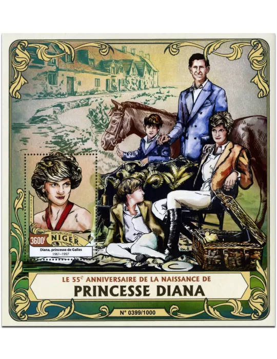 n° 543 : Timbre NIGER Blocs et feuillets