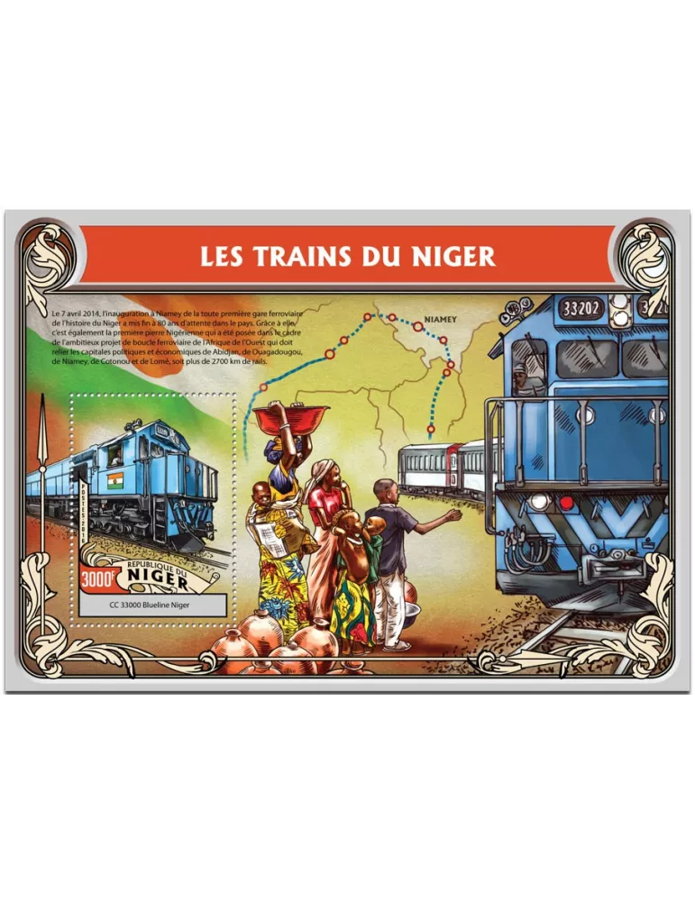 n° 591 : Timbre NIGER Blocs et feuillets