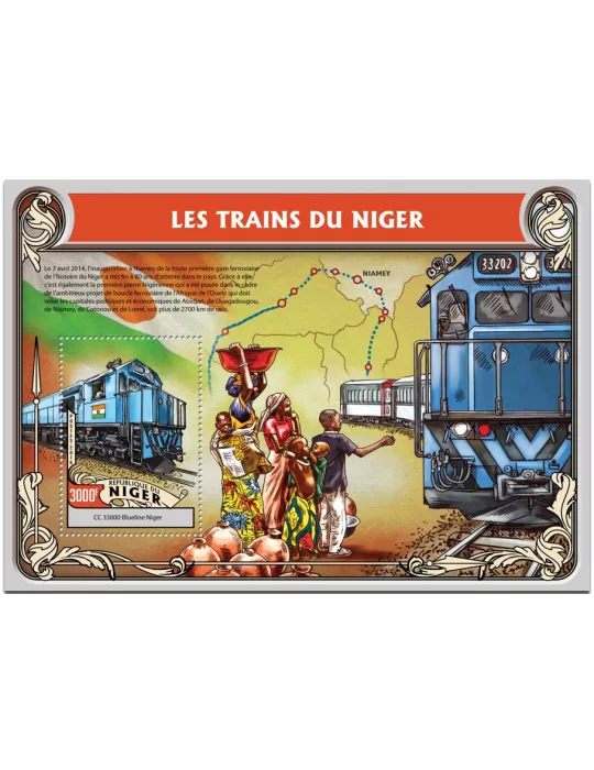 n° 591 : Timbre NIGER Blocs et feuillets