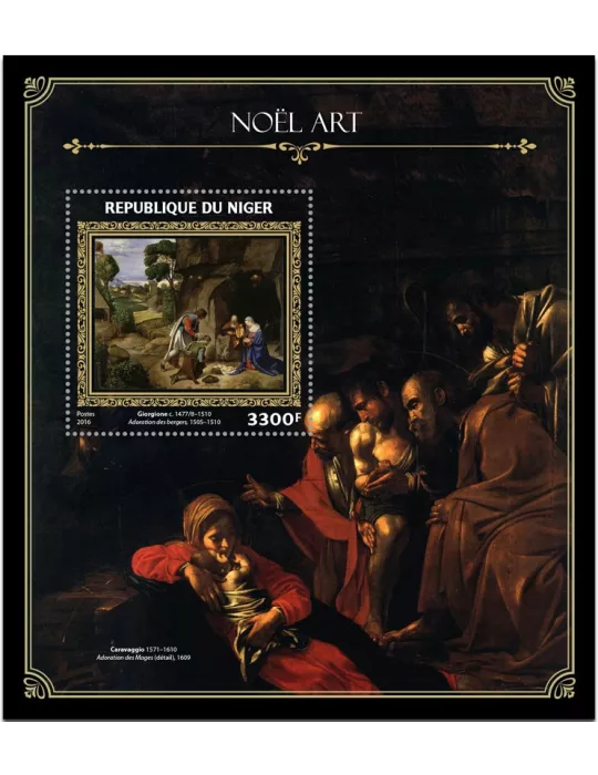 n° 612 : Timbre NIGER Blocs et feuillets