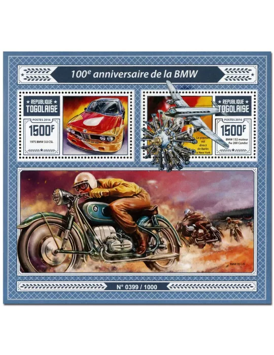 n° 1090 : Timbre TOGO Blocs et feuillets