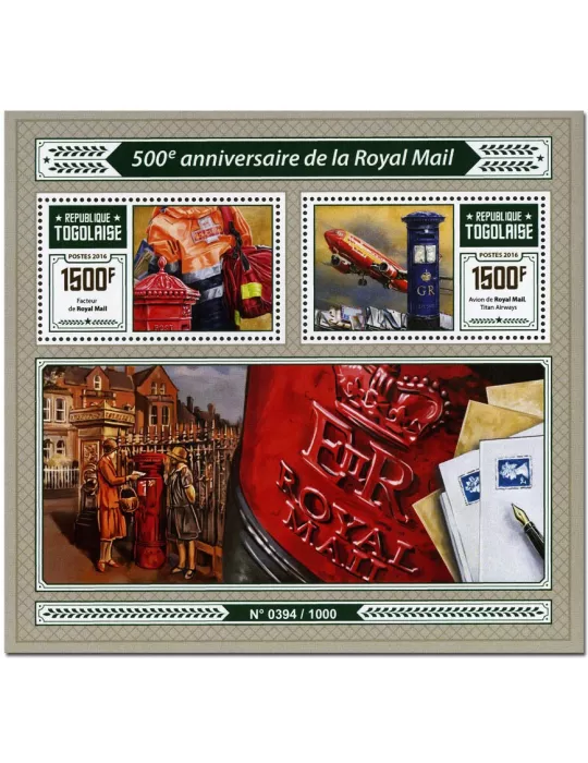 n° 1092 : Timbre TOGO Blocs et feuillets