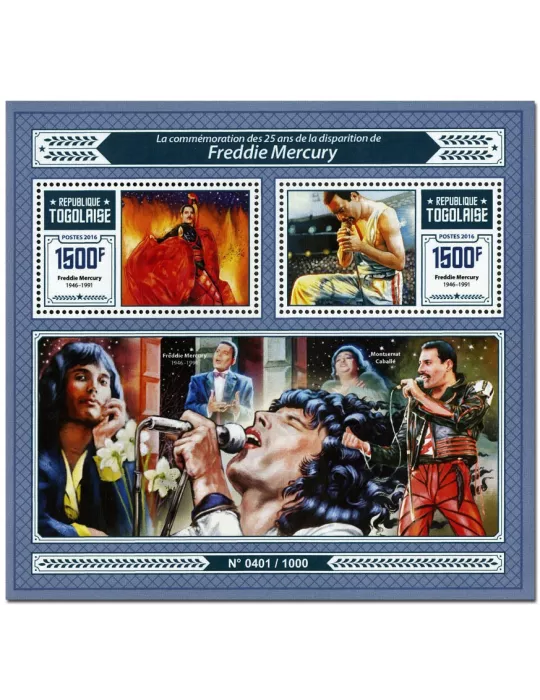 n° 1099 : Timbre TOGO Blocs et feuillets