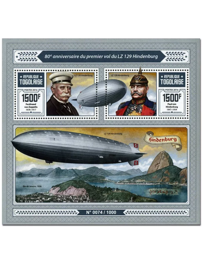 n° 1101 : Timbre TOGO Blocs et feuillets