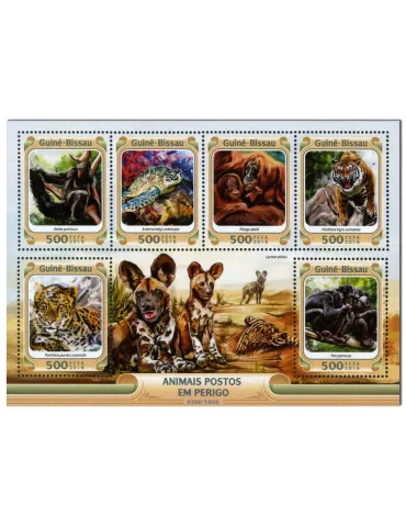 n° 6358 : Timbre GUINÉE-BISSAU Poste