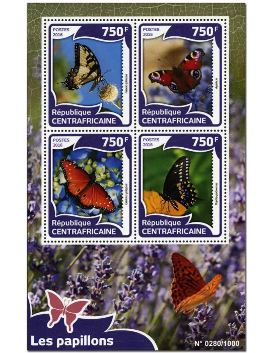 n° 4208 : Timbre CENTRAFRIQUE Poste