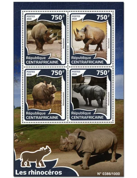 n° 4216 : Timbre CENTRAFRIQUE Poste