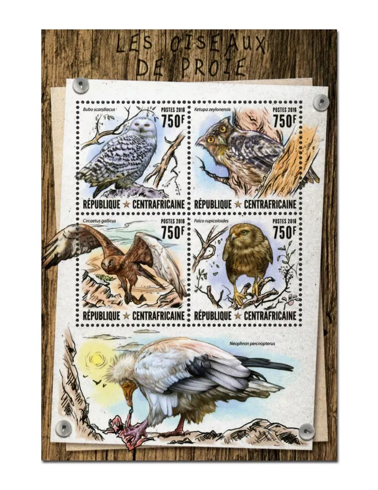 n° 4220 : Timbre CENTRAFRIQUE Poste